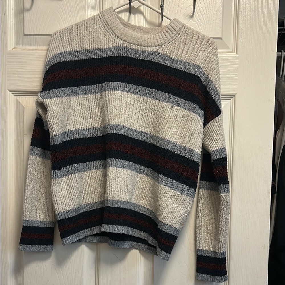 Striped Knit Sweater